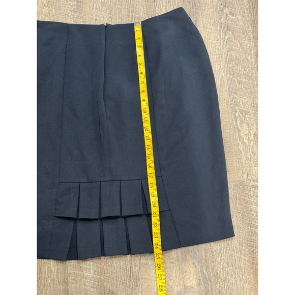 IGIGI Women NAVY Ruffle Skirt 18 Plus - SEE PICS - Picture 8 of 8